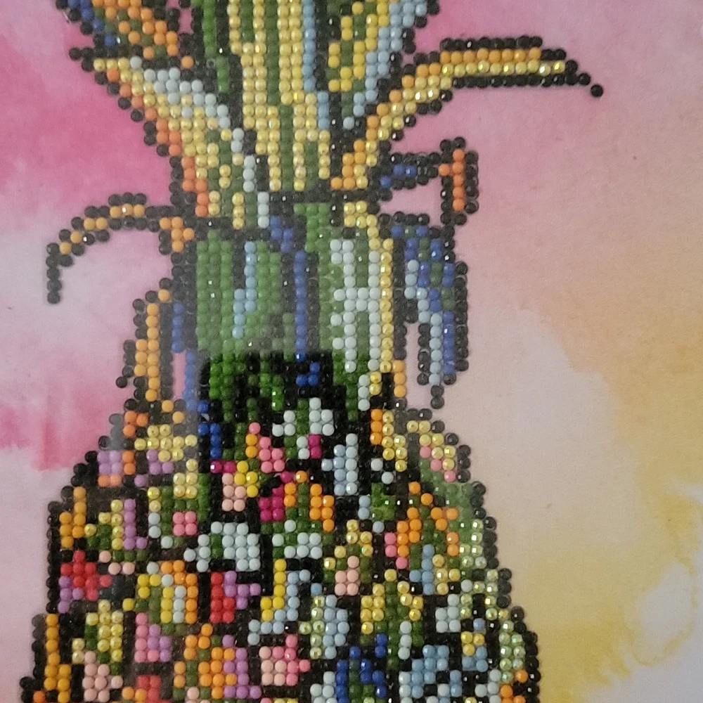 Handmade Completed - Pineapple Diamond Kit Decor